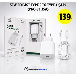35W PD TYPE C TO TYPE-C ŞARJ (PNG-JC 35A)