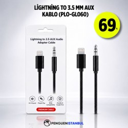 LİGHTNİNG TO 3.5 MM AUX KABLO (PLO-GL060)