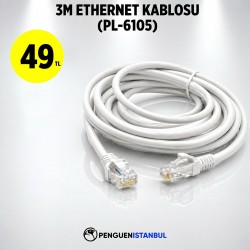 3M ETHERNET KABLOSU (PL-6105)