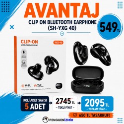 CLİP ON BLUETOOTH EARPHONE (SH-YXG 40) (KOLİ BAZLI)