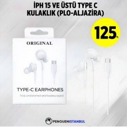İPH 15 VE ÜSTÜ TYPE C KULAKLIK (PLO-ALJARİZA)