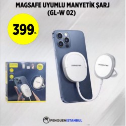 MAGSAFE UYUMLU MANYETİK ŞARJ (GL-W 02)