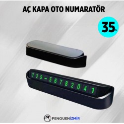 AÇ KAPA OTO NUMARATÖR 