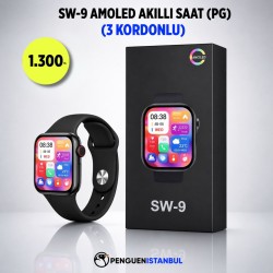 SW-9 AMOLED EKRAN AKILLI SAAT (PG)