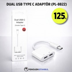 DUAL USB TYPE C ADAPTÖR (PL-8822)