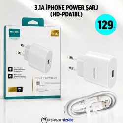 3.1A İPHONE POWER ŞARJ (HD-PDA18L)