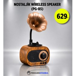 NOSTALJİK WİRELESS SPEAKER (PG-B5)