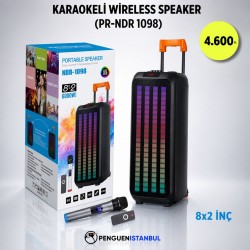 KARAOKELİ WİRELESS SPEAKER (PR-NDR 1098)