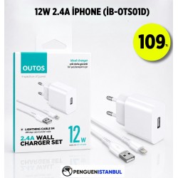 12W 2.4A İPHONE (İB-OTS01D)