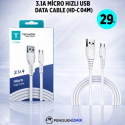 3.1A MİCRO HIZLI USB DATA CABLE (HD-C 04M)