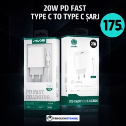 20W PD FAST TYPE C TO TYPE C ŞARJ