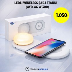 LEDLİ WİRELESS ŞARJ STANDI (AYD-AG W 300)