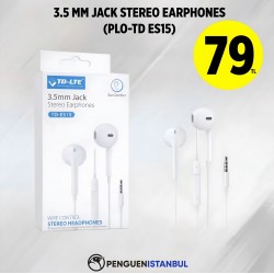 3.5 MM JACK STEREO EARPHONES (PLO-TD ES15)