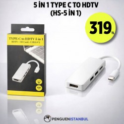 5 İN 1 TYPE C TO HDTV (HS-5 İN 1)
