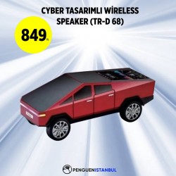 CYBER TASARIMLI WİRELESS SPEAKER (TR-D 68)