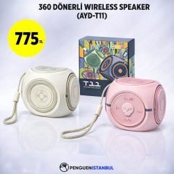 360 DÖNERLİ WİRELESS SPEAKER (AYD-T11)
