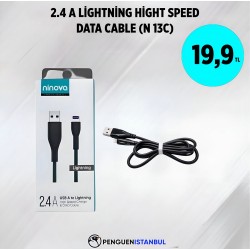 2.4 A LİGHTNİNG HİGHT SPEED DATA CABLE (N 13C)