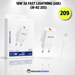18W 3A FAST LİGHTNİNG ŞARJ (İR-RZ 203)