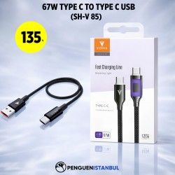 67W TYPE C TO TYPE C USB (SH-V85)