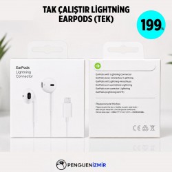 TAK ÇALIŞTIR LİGHTNİNG EARPODS (TEK)