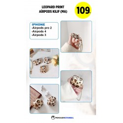 LEOPARD PRINT AİRPODS KILIF (MA)