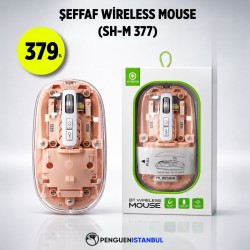 ŞEFFAF WİRELESS MOUSE (SH-M 377)