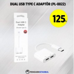 DUAL USB TYPE C ADAPTÖR (PL-8822)