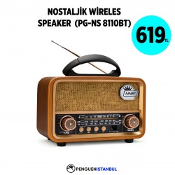 NOSTALJİK WİRELESS SPEAKER (PG-NS 8110BT)