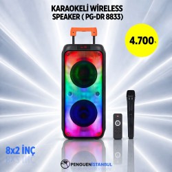 KARAOKELİ WİRELESS SPEAKER (PG-DR 8833)