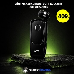 2 İN 1 MAKARALI BLUETOOTH KULAKLIK (SH-YK 24PRO)