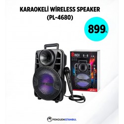 KARAOKELİ WİRELESS SPEAKER (PL-4680)