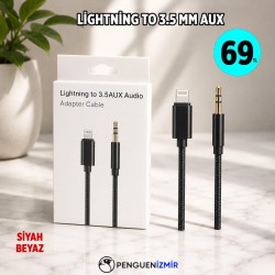 LİGHTNİNG TO 3,5 MM AUX 