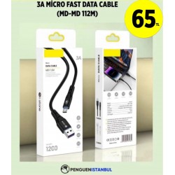 3A MİCRO FAST DATA CABLE (MD-MD 112M)