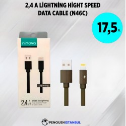 2.4 A LİGHTNİNG HİGHT SPEED DATA CABLE (N46C)