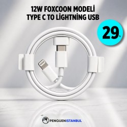 12W FOXCOON MODELİ TYPE C TO LİGHTNİNG USB