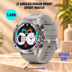 J7 AMOLED EKRAN SMART SPORT WATCH