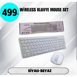 WİRELESS KLAVYE MOUSER SET