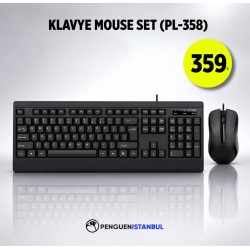 KLAVYE MOUSE SET (PL-358)