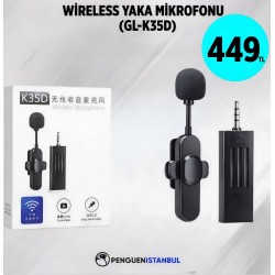 WİRELESS YAKA MİKROFONU (GL-K35D)