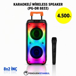 KARAOKELİ WİRELESS SPEAKER (PG-DR 8833)