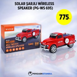 SOLAR ŞARJLI WİRELESS SPEAKER (PG-WS 695)