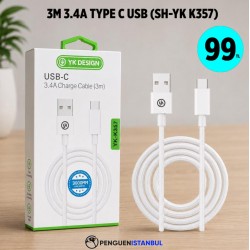 3M 3.4A TYPE C USB (SH-YK K357)