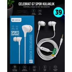 CELEBRAT G7 SPOR KULAKLIK