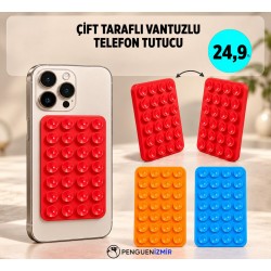 ÇİFT TARAFLI VANTUZLU TELEFON TUTUCU 