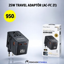 25W TRAVEL ADAPTÖR (AC-FC 21)