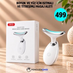 BOYUN VE YÜZ İÇİN ISITMALI VE TİTREŞİMLİ MASAJ ALETİ