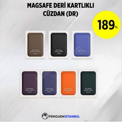 MAGSAFE DERİ KARTLIKLI CÜZDAN (DR)
