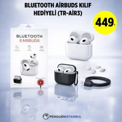 BLUETOOTH AİRBUDS KILIF HEDİYELİ (TR-AİR3)