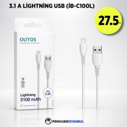 3.1 A LİGHTNİNG USB (İB-C100L)