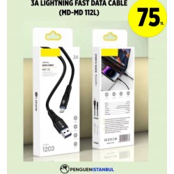 3A LİGHTNİNG FAST DATA CABLE (MD-MD 112L)